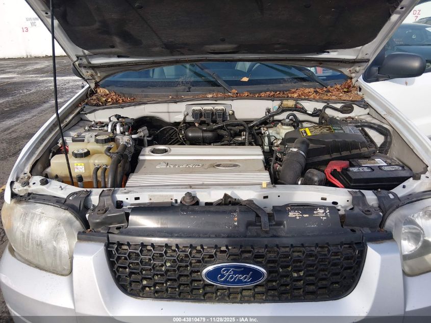 2005 Ford Escape Hybrid VIN: 1FMYU96H95KB78005 Lot: 43810479