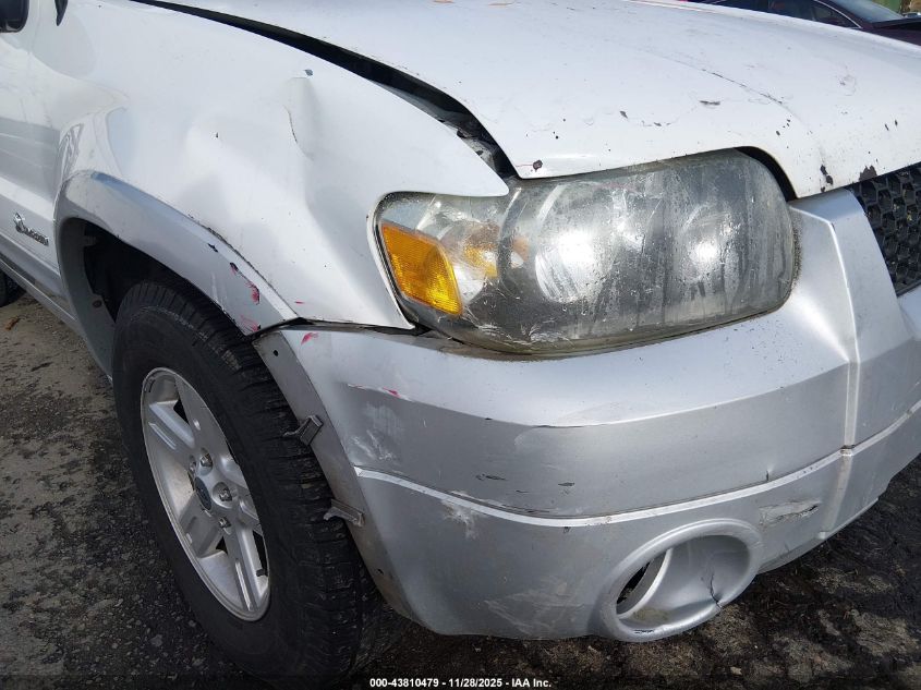 2005 Ford Escape Hybrid VIN: 1FMYU96H95KB78005 Lot: 43810479