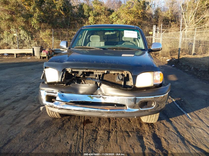 2001 Toyota Tundra Sr5 V8 VIN: 5TBBT44191S190351 Lot: 43810493