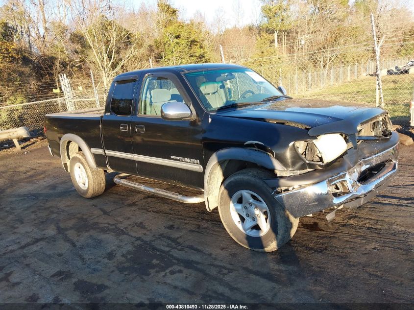 2001 Toyota Tundra Sr5 V8 VIN: 5TBBT44191S190351 Lot: 43810493