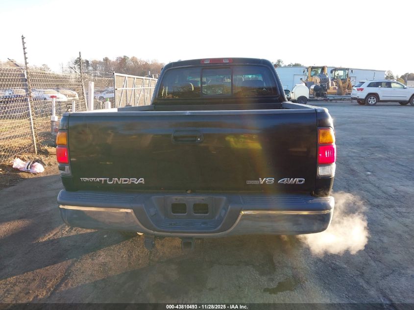 2001 Toyota Tundra Sr5 V8 VIN: 5TBBT44191S190351 Lot: 43810493