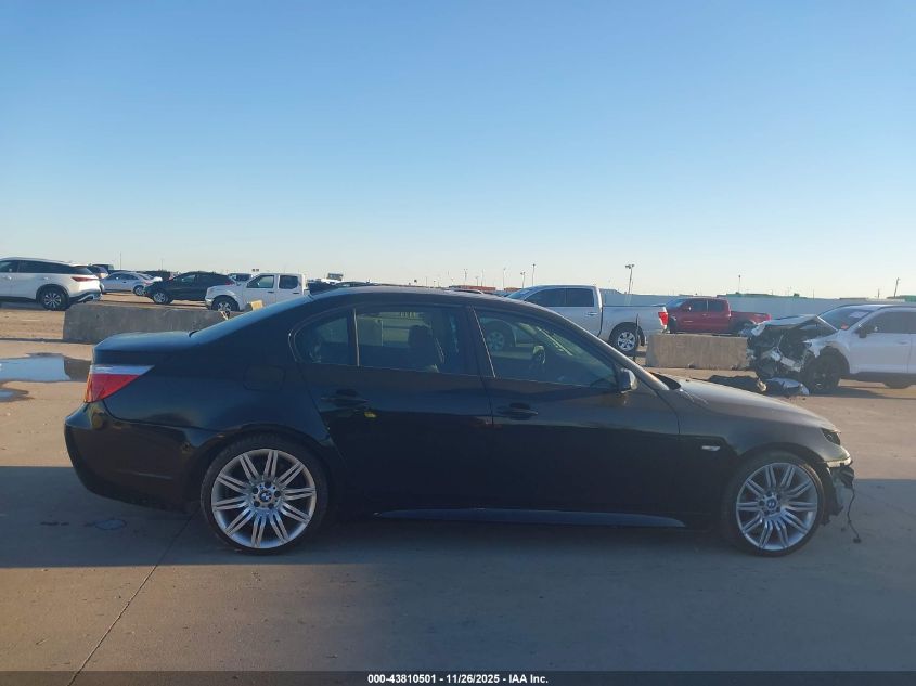2008 BMW 550I VIN: WBANW53558CT54290 Lot: 43810501