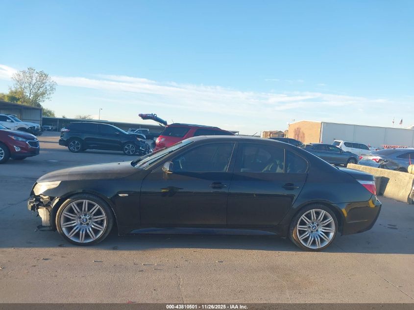 2008 BMW 550I VIN: WBANW53558CT54290 Lot: 43810501