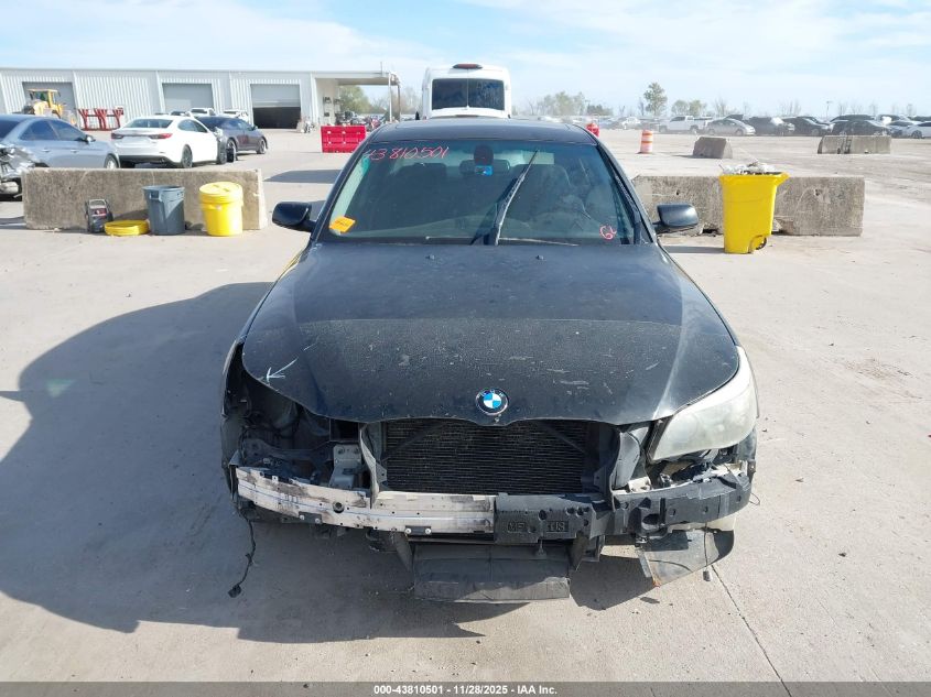 2008 BMW 550I VIN: WBANW53558CT54290 Lot: 43810501