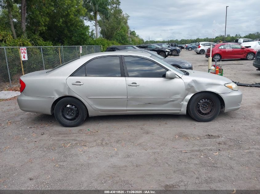 2002 Toyota Camry Le VIN: JTDBE32K020096984 Lot: 43810520