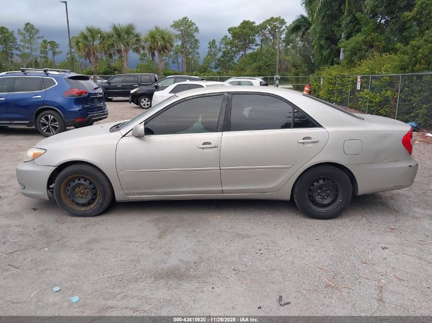 2002 Toyota Camry Le VIN: JTDBE32K020096984 Lot: 43810520