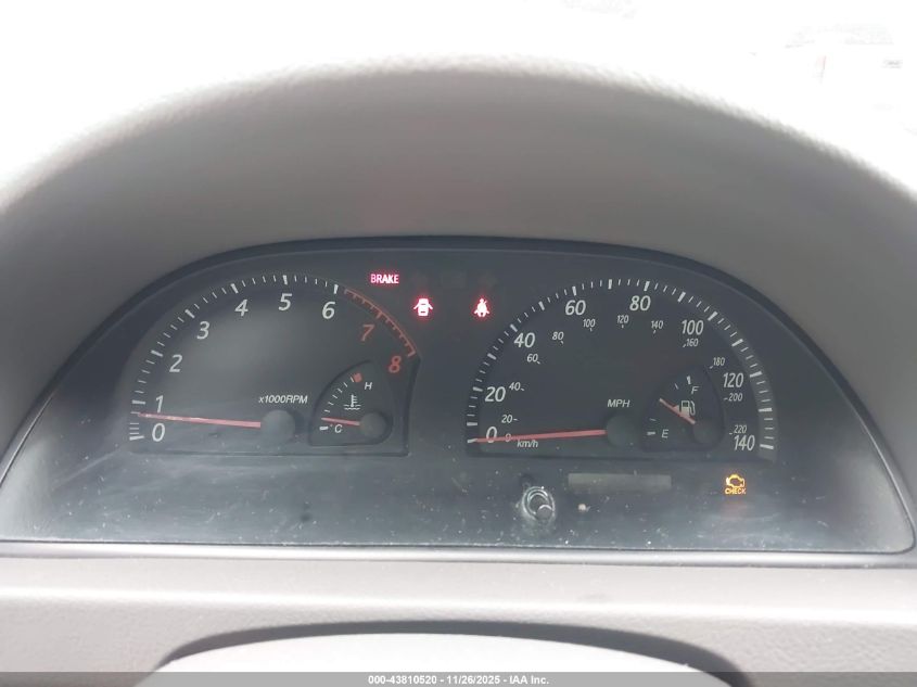 2002 Toyota Camry Le VIN: JTDBE32K020096984 Lot: 43810520