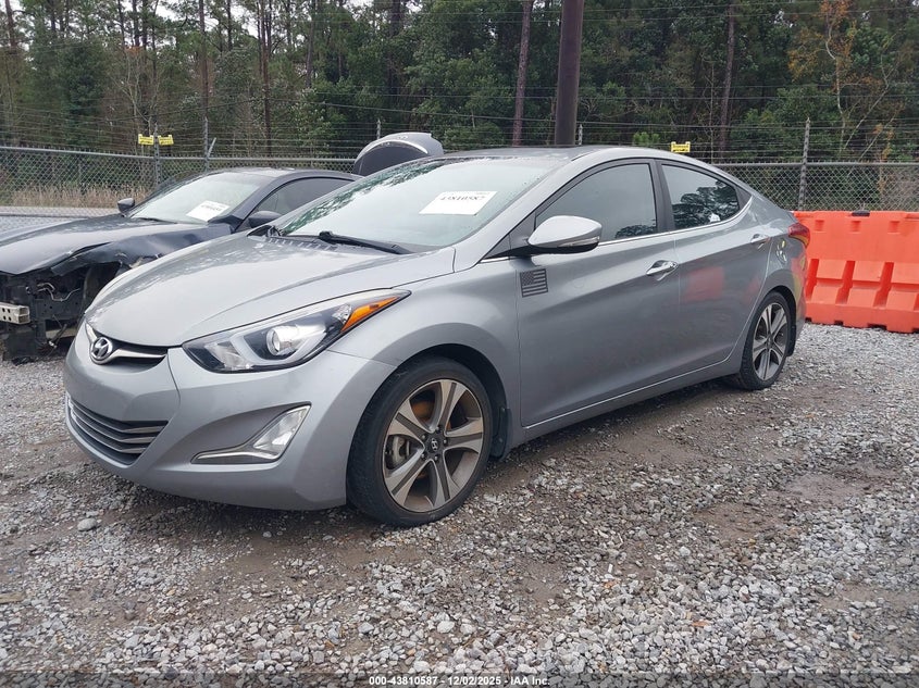 KMHDH4AHXFU382461 2015 HYUNDAI ELANTRA photo no. 2