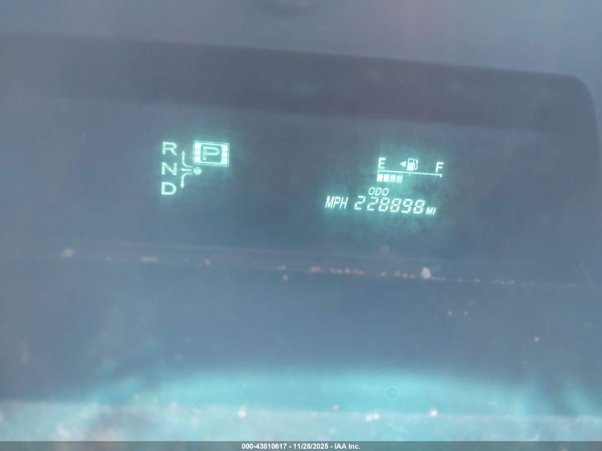 2007 Toyota Prius VIN: JTDKB20U377579603 Lot: 43810617