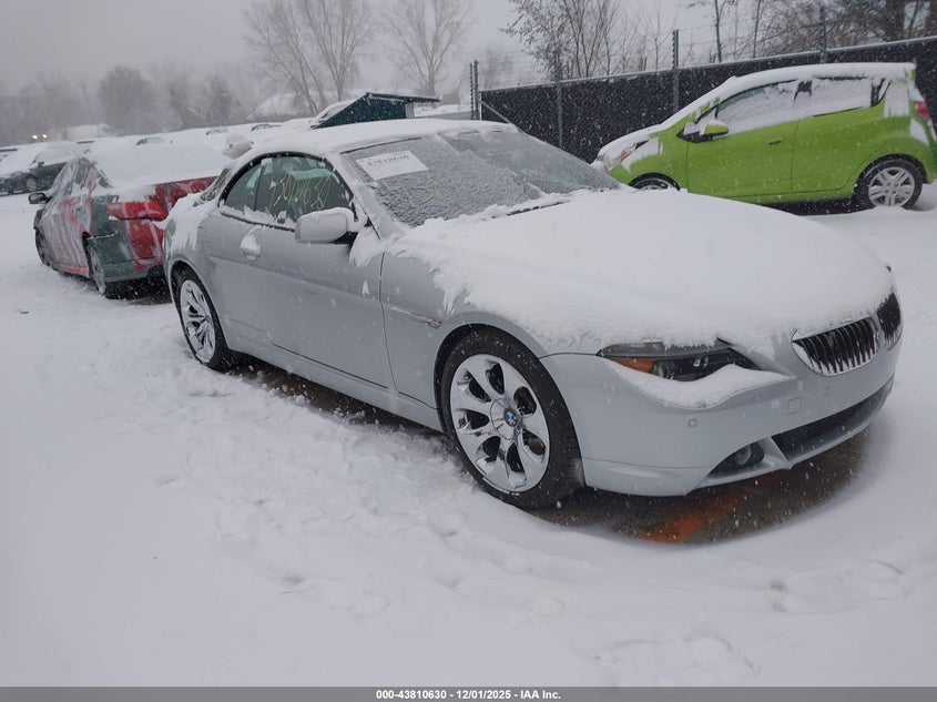 WBAEK734X5B323455 2005 BMW 645Ci auction photo 1