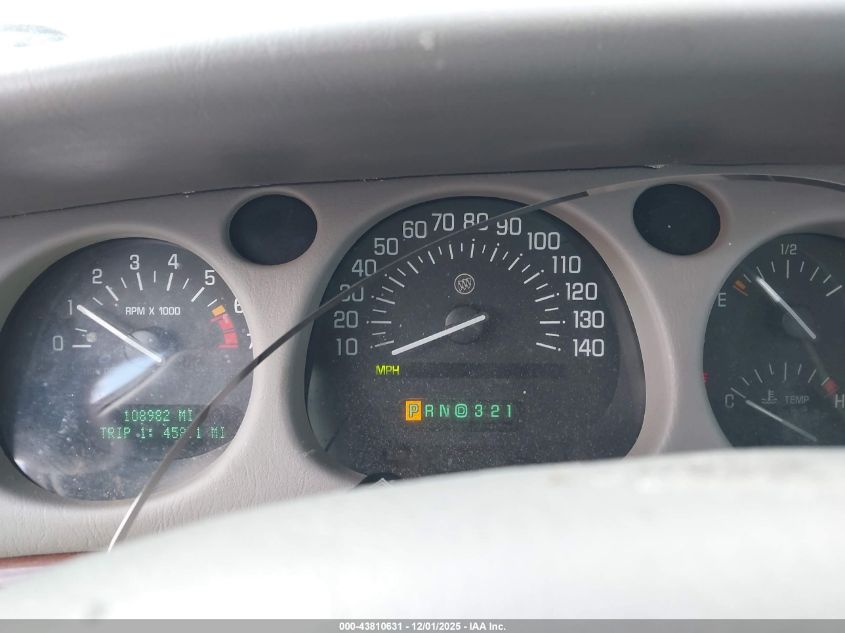 2003 Buick Lesabre Custom VIN: 1G4HP52K234180312 Lot: 43810631