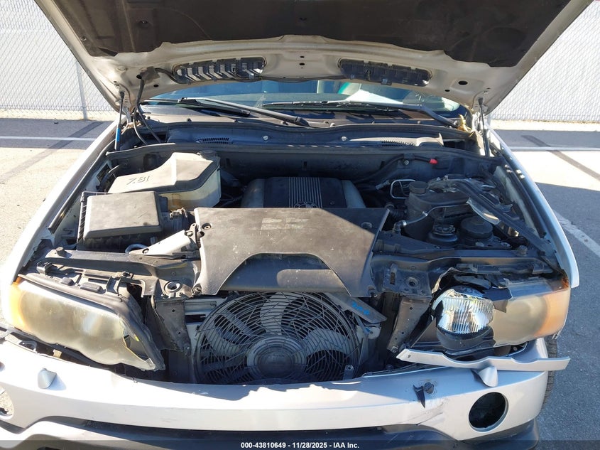 2002 BMW X5 4.4I VIN: 5UXFB33532LH36513 Lot: 43810649