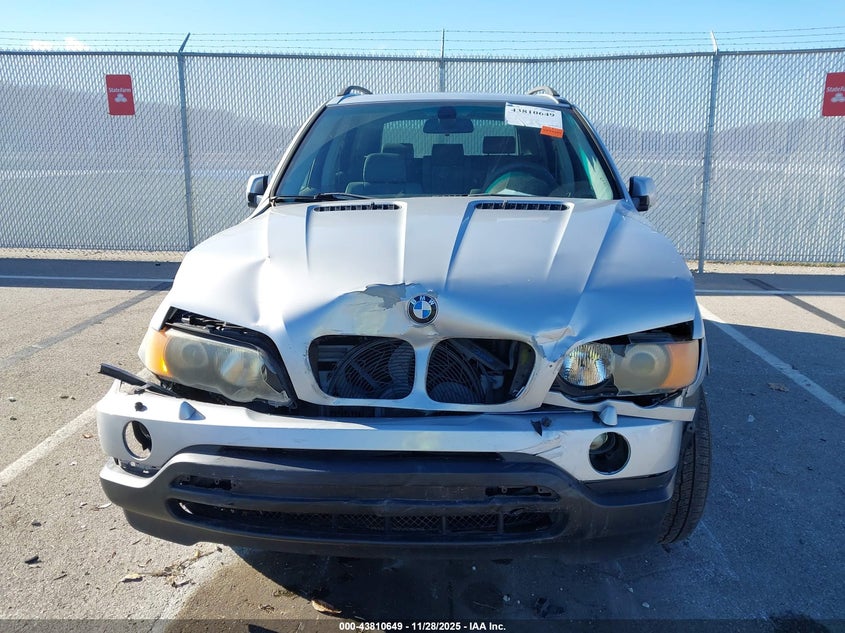 2002 BMW X5 4.4I VIN: 5UXFB33532LH36513 Lot: 43810649