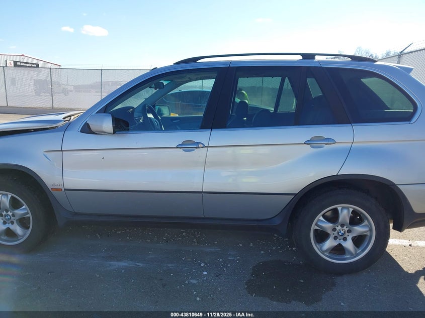 2002 BMW X5 4.4I VIN: 5UXFB33532LH36513 Lot: 43810649