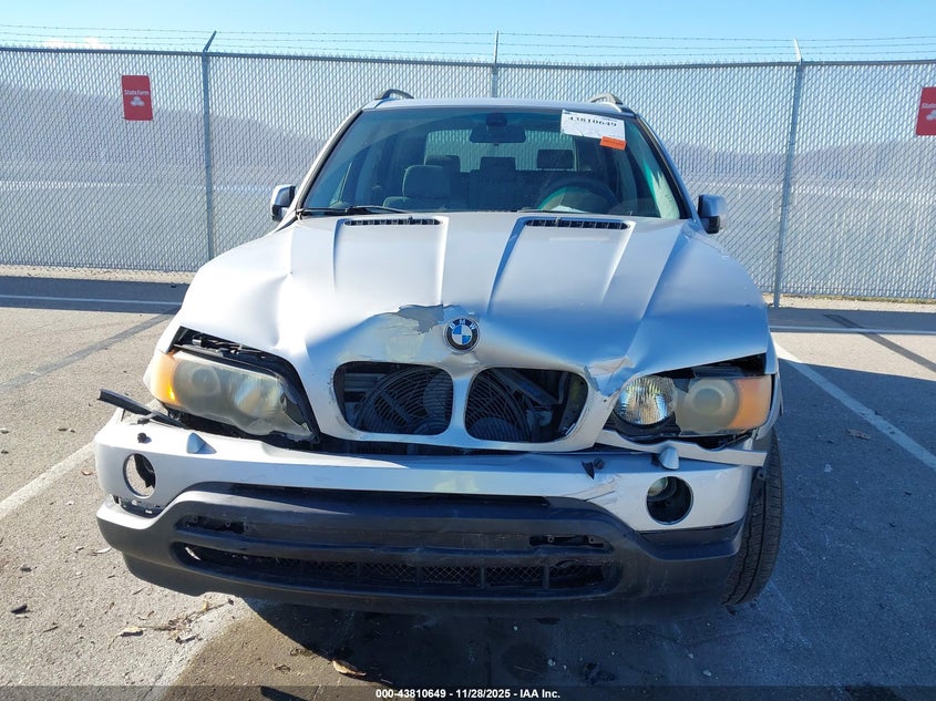 2002 BMW X5 4.4I VIN: 5UXFB33532LH36513 Lot: 43810649