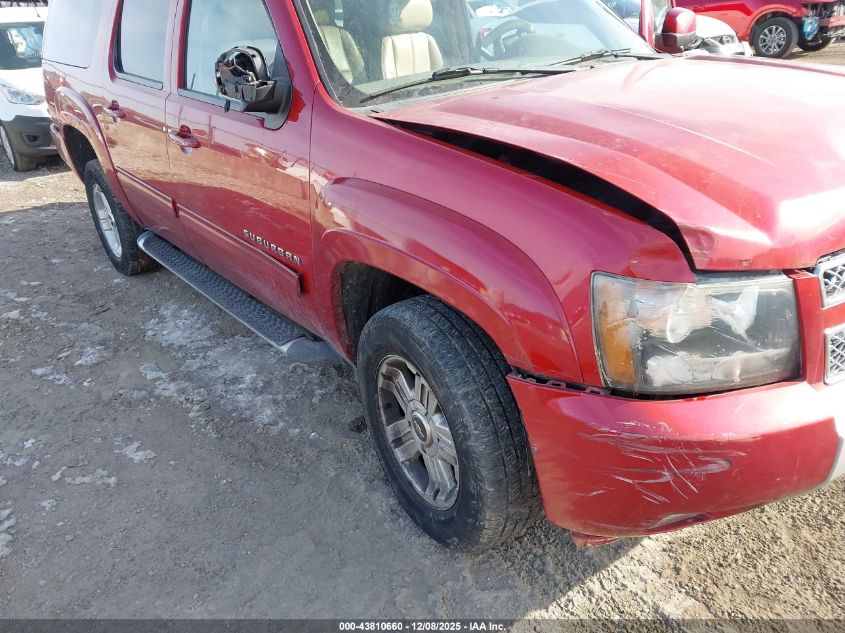 2013 Chevrolet Suburban 1500 Lt VIN: 1GNSKJE73DR145718 Lot: 43810660