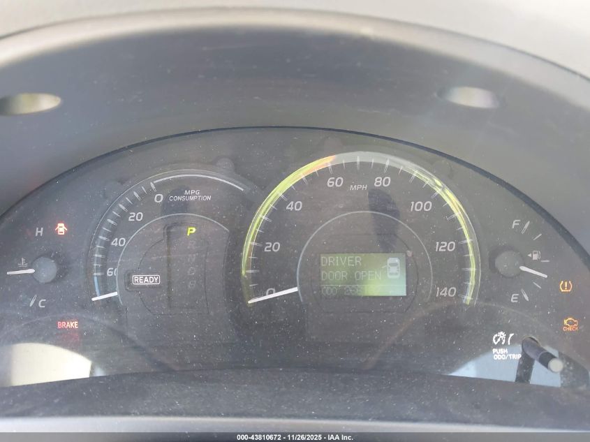 2007 Toyota Camry Hybrid VIN: 4T1BB46K37U011690 Lot: 43810672