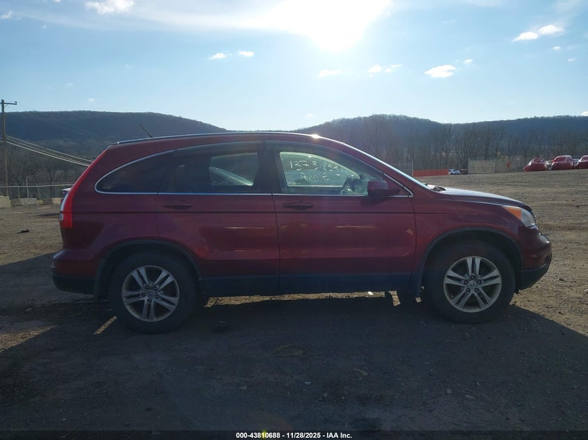 2010 Honda Cr-V Exl VIN: JHLRE4875AC013721 Lot: 43810688