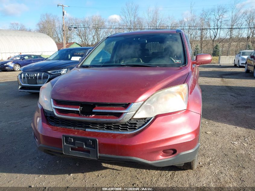2010 Honda Cr-V Exl VIN: JHLRE4875AC013721 Lot: 43810688
