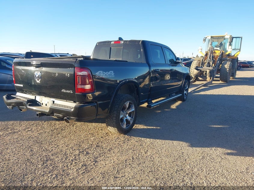 Vin: 1c6srfrt7ln192515, lot: 44306153, ram 1500 laramie  4x4 6'4 box 20204