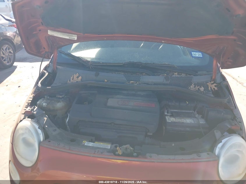 2012 Fiat 500 Sport VIN: 3C3CFFBR6CT106149 Lot: 43810718