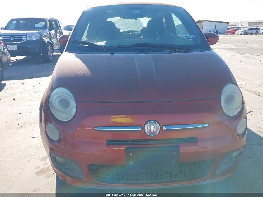 2012 Fiat 500 Sport VIN: 3C3CFFBR6CT106149 Lot: 43810718