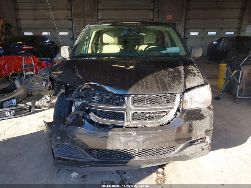 2016 Dodge Grand Caravan Se VIN: 2C4RDGBG7GR374491 Lot: 43810730