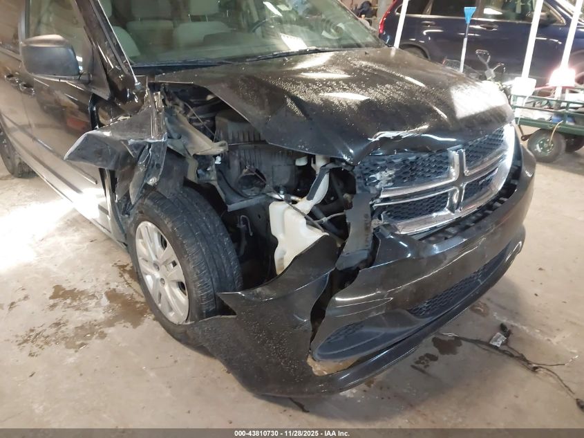 2016 Dodge Grand Caravan Se VIN: 2C4RDGBG7GR374491 Lot: 43810730