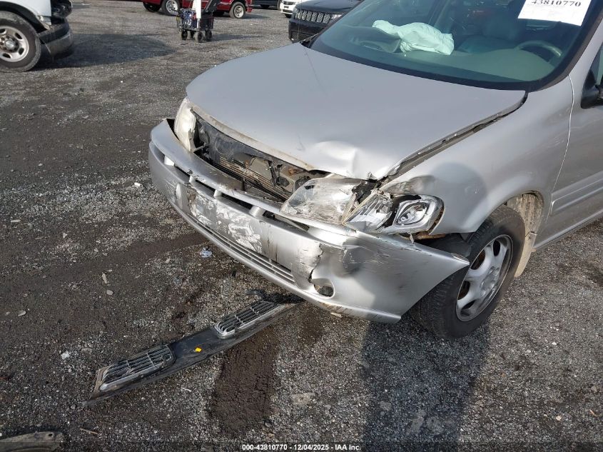 2004 Oldsmobile Silhouette Gls VIN: 1GHDX03E94D182052 Lot: 43810770