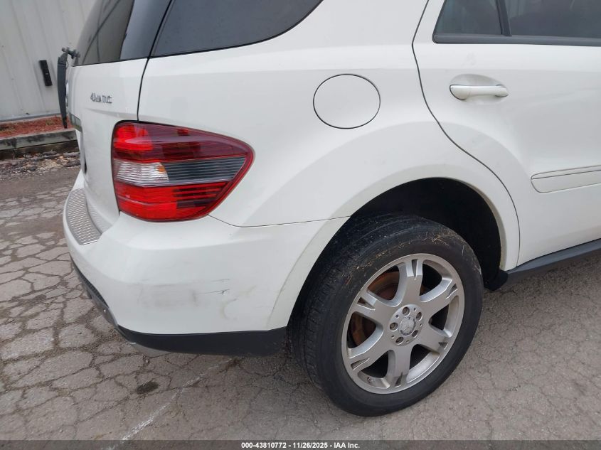 2008 Mercedes-Benz Ml 350 4Matic VIN: 4JGBB86EX8A355358 Lot: 43810772