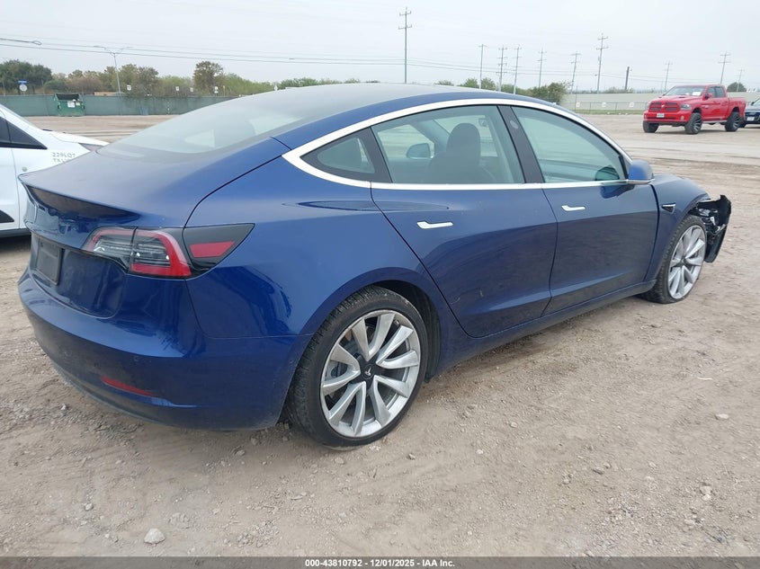 Vin: 5yj3e1ea0lf806285, lot: 44306250, tesla model 3 standard range plus rear-wheel drive/standard range rear-wheel drive 20204