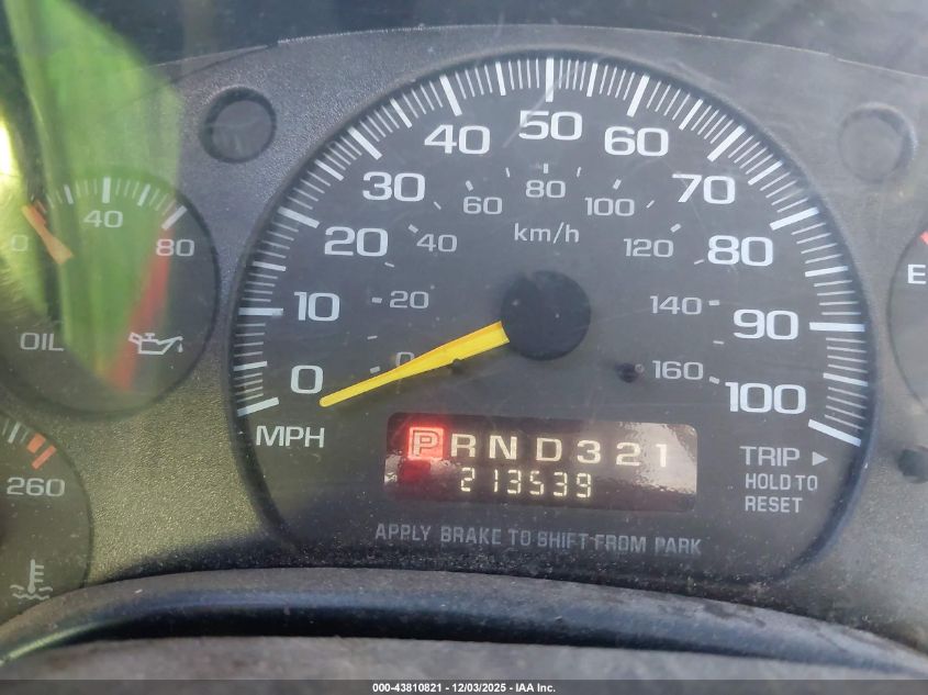 1999 Chevrolet Express VIN: 1GCGG25R7X1047771 Lot: 43810821