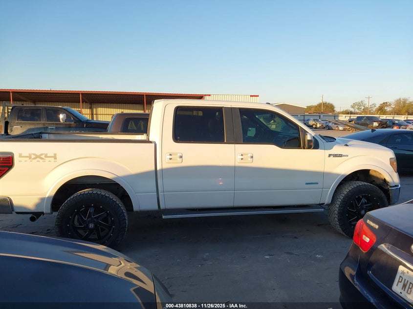 2013 Ford F-150 Lariat VIN: 1FTFW1ET1DFD67817 Lot: 43810838