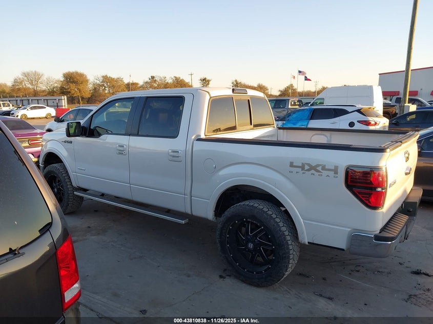 2013 Ford F-150 Lariat VIN: 1FTFW1ET1DFD67817 Lot: 43810838