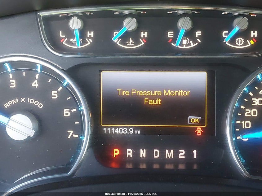 2013 Ford F-150 Lariat VIN: 1FTFW1ET1DFD67817 Lot: 43810838