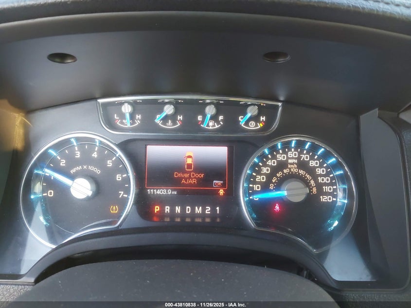 2013 Ford F-150 Lariat VIN: 1FTFW1ET1DFD67817 Lot: 43810838