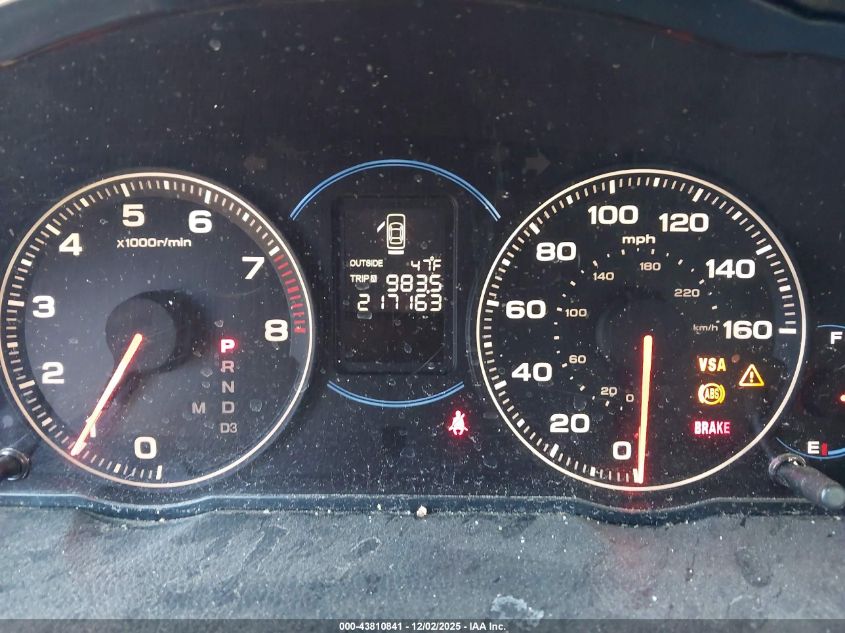 2005 Acura Tsx VIN: JH4CL968X5C005121 Lot: 43810841