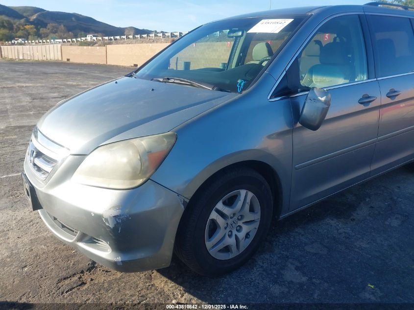 2007 Honda Odyssey Ex VIN: 5FNRL38427B081148 Lot: 43810842