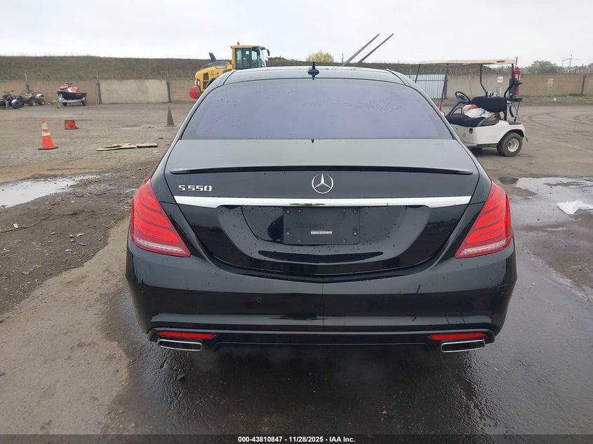 2016 Mercedes-Benz S 550 VIN: WDDUG8CB0GA243472 Lot: 43810847