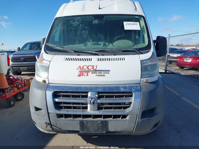 2016 Ram Promaster 2500 High Roof VIN: 3C6TRVDG7GE107689 Lot: 43810855