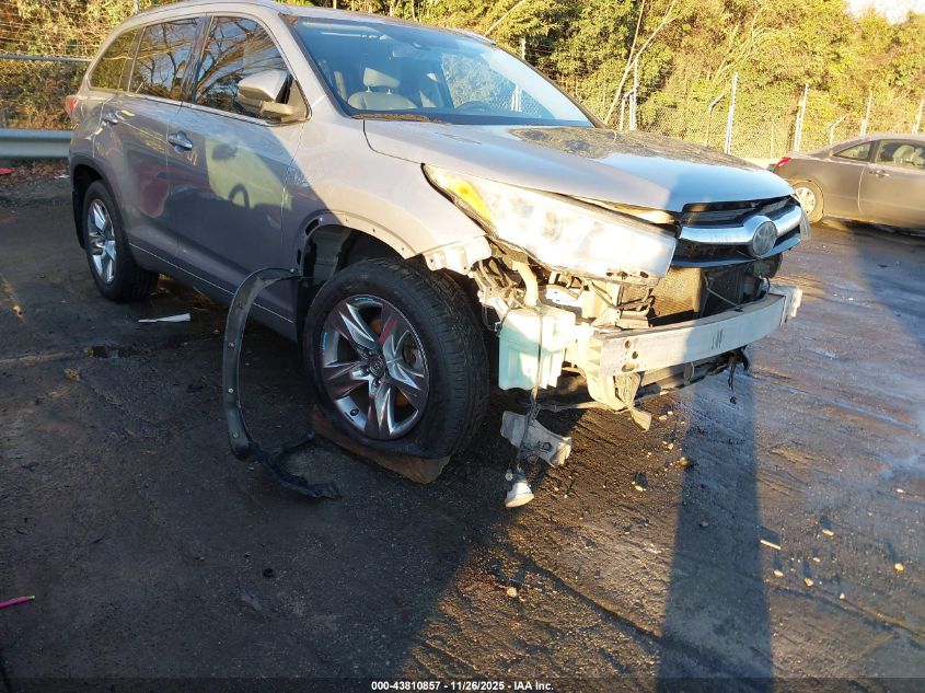 TOYOTA HIGHLANDER LIMITED PLATINUM V6