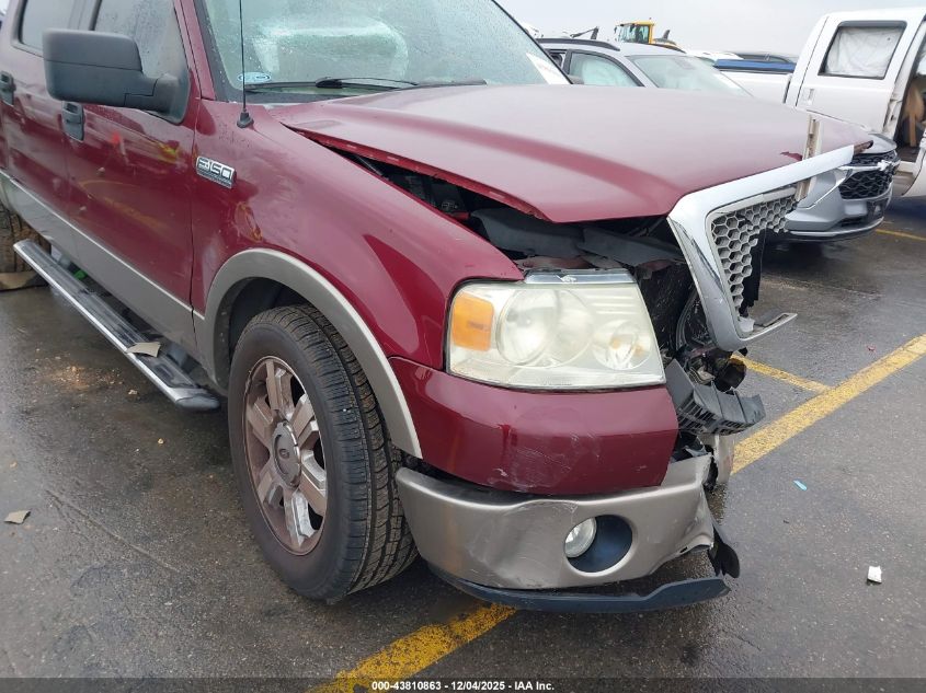 2006 Ford F-150 Lariat/Xlt VIN: 1FTPW12V96KD95837 Lot: 43810863