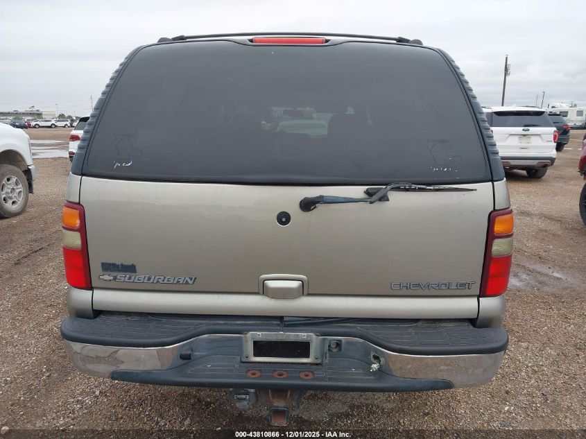 2002 Chevrolet Suburban 1500 Lt VIN: 3GNEC16Z92G303874 Lot: 43810866