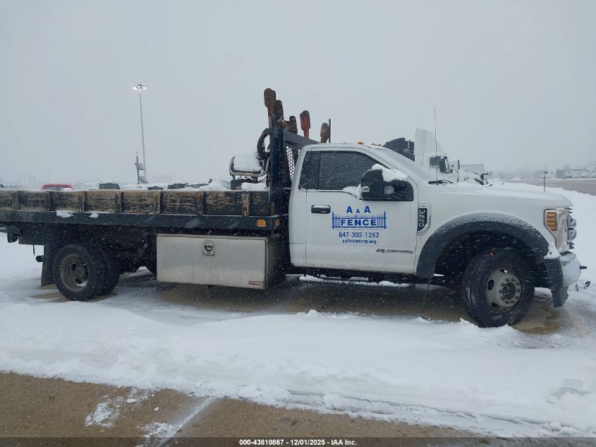 2018 Ford F-550 Chassis Xl VIN: 1FDUF5HT3JEB44220 Lot: 43810867