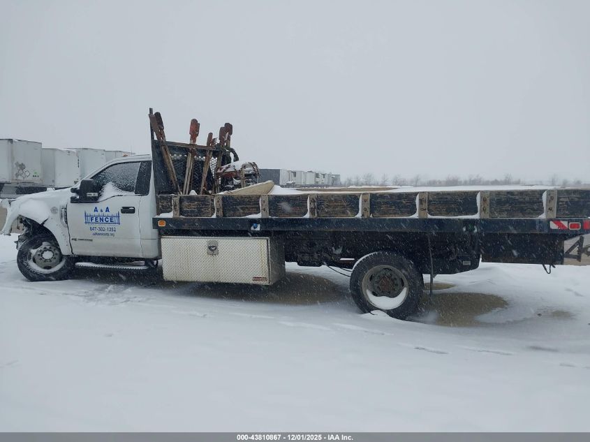 2018 Ford F-550 Chassis Xl VIN: 1FDUF5HT3JEB44220 Lot: 43810867