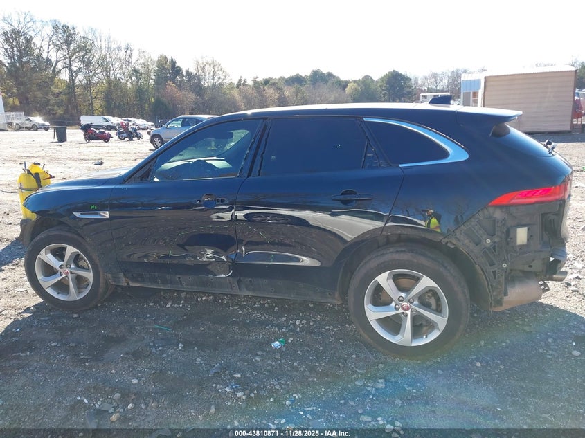 2020 Jaguar F-Pace Premium P250 Awd Automatic VIN: SADCJ2FX4LA647160 Lot: 43810871