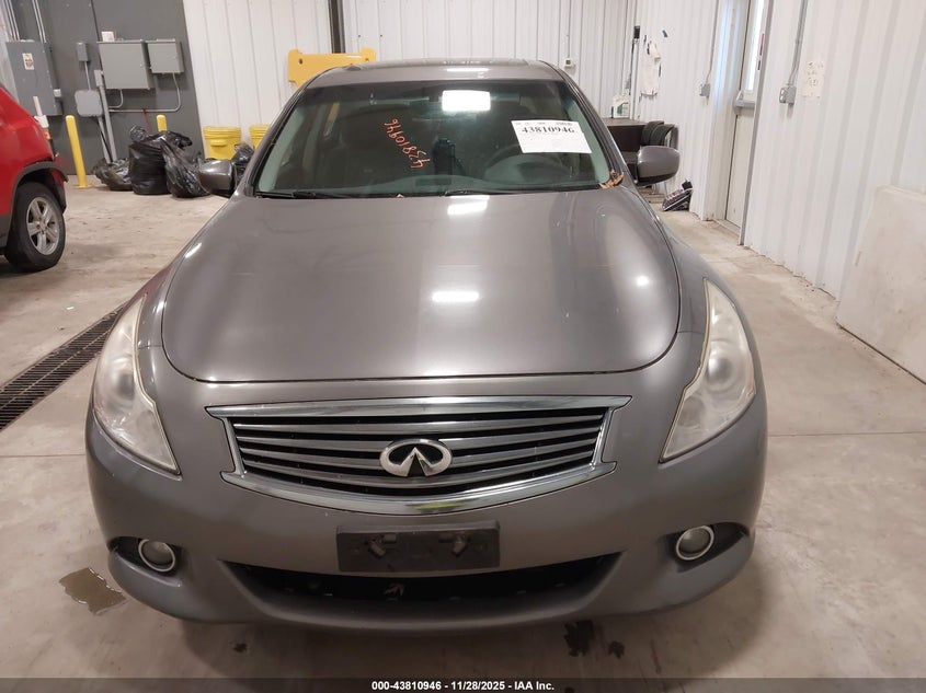 2013 Infiniti G37X VIN: JN1CV6AR5DM751238 Lot: 43810946