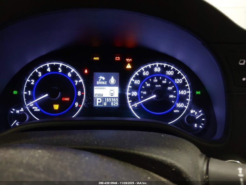 2013 Infiniti G37X VIN: JN1CV6AR5DM751238 Lot: 43810946