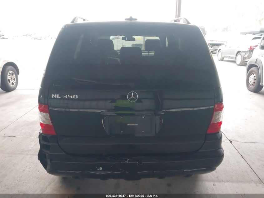 2003 Mercedes-Benz Ml 350 VIN: 4JGAB57E83A434612 Lot: 43810947