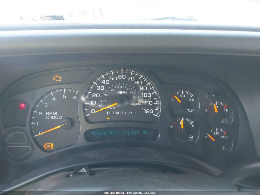 2006 Chevrolet Silverado 1500 Lt1 VIN: 2GCEC13T961184490 Lot: 43810983